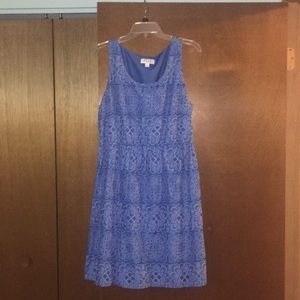 Elle Blue Lace Dress